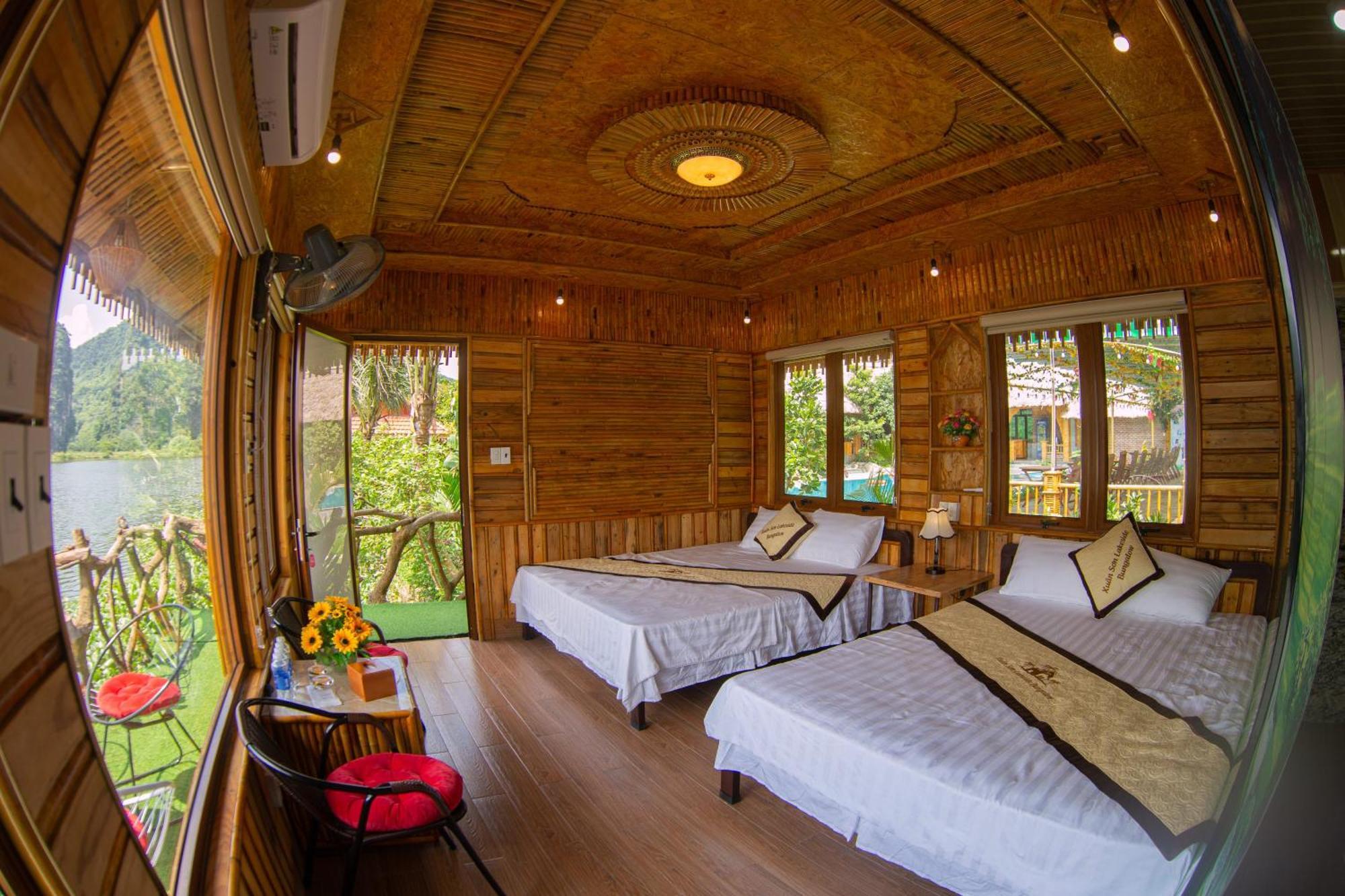 Xuan Son Lakeside Bungalow Ninh Bình Exteriör bild