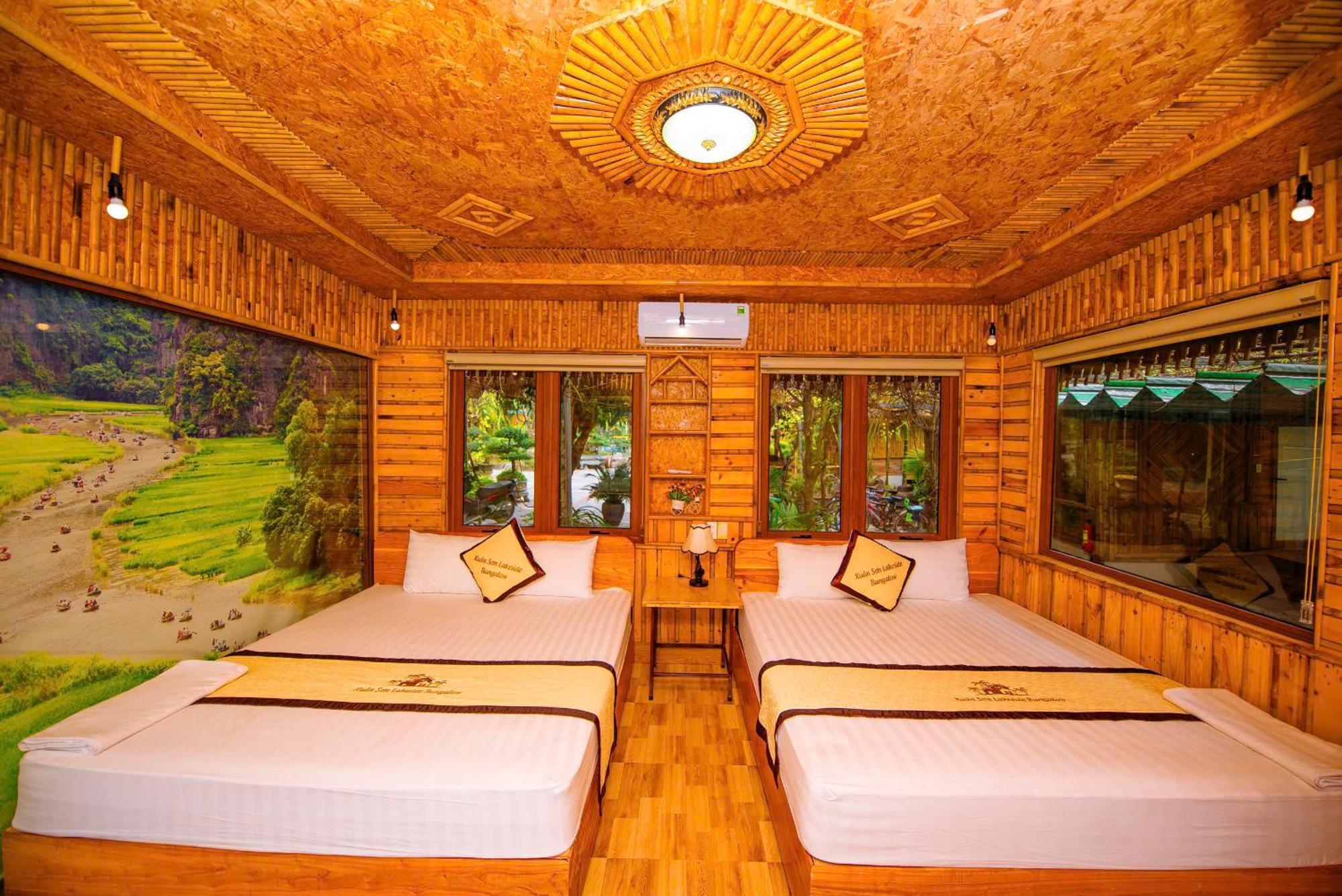 Xuan Son Lakeside Bungalow Ninh Bình Exteriör bild
